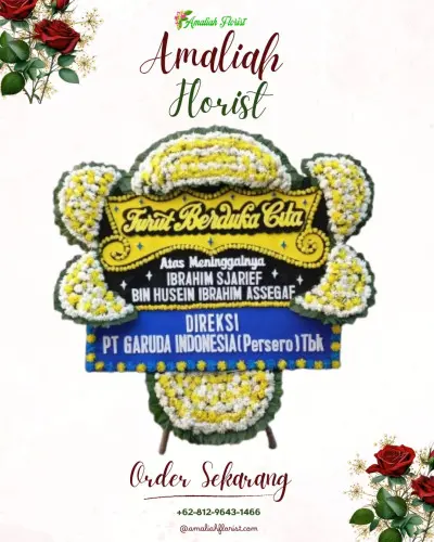 Papan Bunga Duka di Gobleg